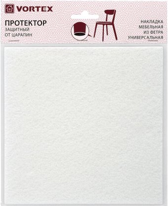 Протектор для мебели Vortex 200x200 24344 (белый)