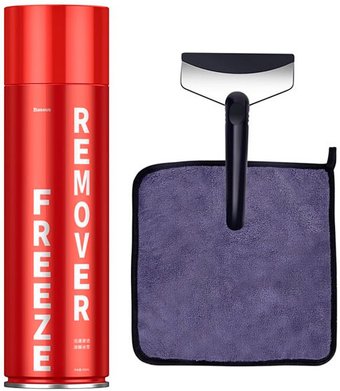 Baseus Спрей для разморозки автомобильного стекла 550мл