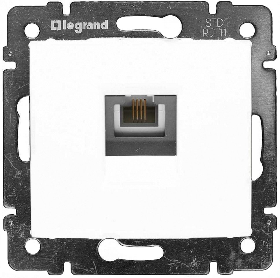 

Розетка телефонная Legrand Valena 774438