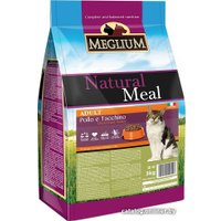 Сухой корм для кошек Meglium Cat Adult Chicken & Turkey 3 кг