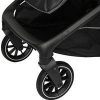 Коляска прогулочная «книга» Indigo Wind (темно-серый)