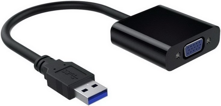 

Адаптер USBTOP USB – VGA (черный)