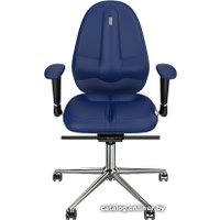 Офисное кресло Kulik System Classic (экокожа, синий)