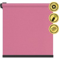 Рулонная электроштора НеоФьюжен Эден 200 220х200 правая (малиновый, черная фурнитура)