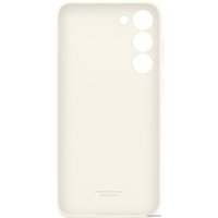 Чехол для телефона Samsung Silicone Case S23+ (бежевый хлопок)