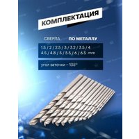 Набор сверл FORSAGE F-DBS13R (60905)