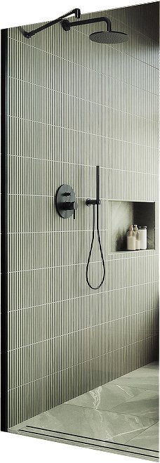 

Душевая стенка MaybahGlass 109x195 MGD-677-6ш (прозрачное стекло/черный)