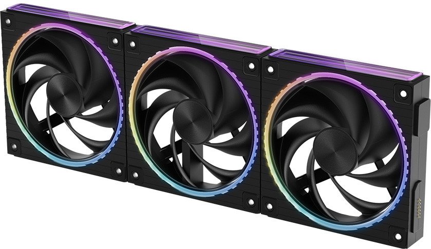Комплект вентиляторов для корпуса Zalman ZM-DF120 A3 (черный)