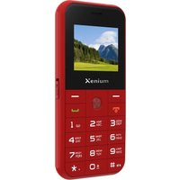 Кнопочный телефон Xenium X718 (красный)