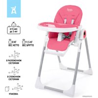 Высокий стульчик Nuovita Grande (розовый космос)