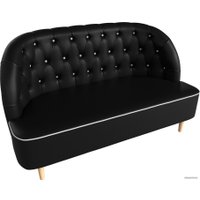 Диван Лига диванов Амиса 109850 (черный)