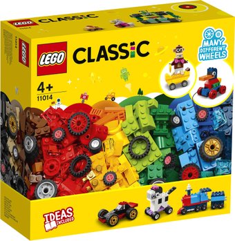 Конструктор LEGO Classic 11014 Кубики и колеса