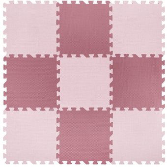 Коврик-пазл Юнландия 664660 (розовый)