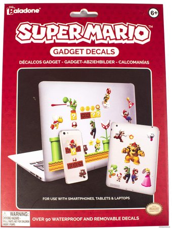 Набор наклеек Paladone Super Mario Gadget Decals