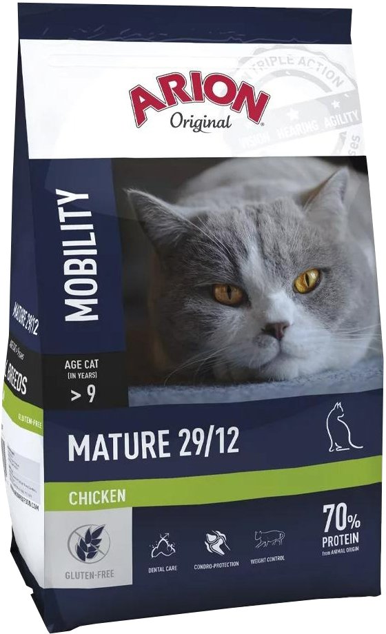 

Сухой корм для кошек Arion Original Mature 7.5 кг