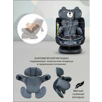 Детское автокресло Pituso Weby 966i-Grey