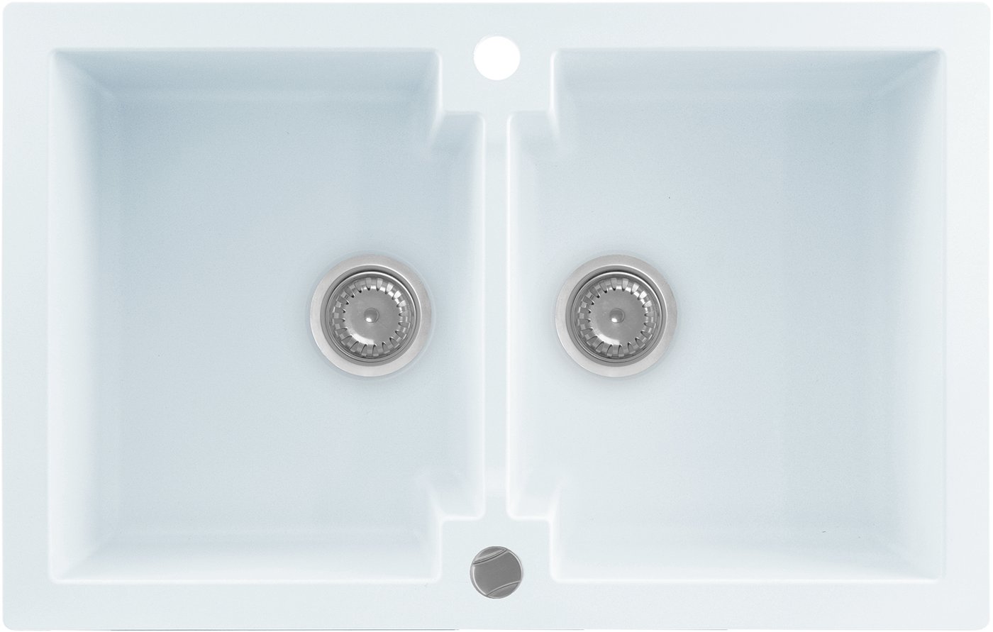 

Кухонная мойка Kernau KGS A 80 2B Pure White