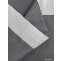 Штора Ника Зварико блэкаут 888250-04 2x2.5 м (серый)