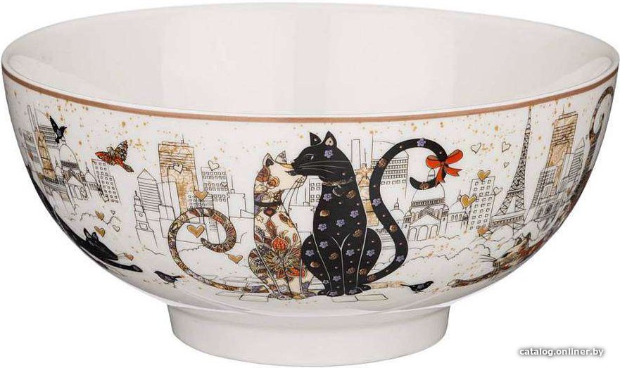 Салатник Lefard Парижские коты 104-832