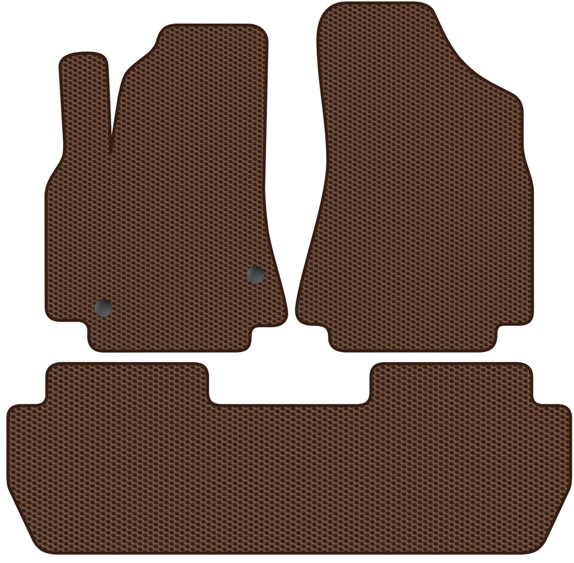 

Комплект ковриков для авто Alicosta Peugeot Partner Tepee (минивэн) 2008 - 2015 (коричневый, сота)