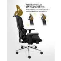 Офисное кресло myroo Office Ping T204-BB (black/black)