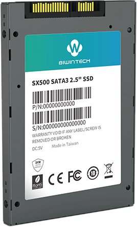 

SSD Biwin SX500 512GB 52S3A9Q#G