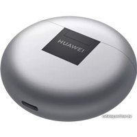 Наушники Huawei FreeBuds 4 (мерцающий серебристый, международная версия)