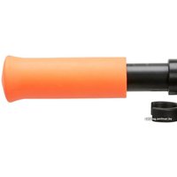 Двухколесный подростковый самокат Oxelo Mid 7 с подножкой (синий/оранжевый)