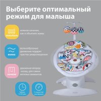Шезлонг Nuovita Degno D1 (белый/дымчато-белый)