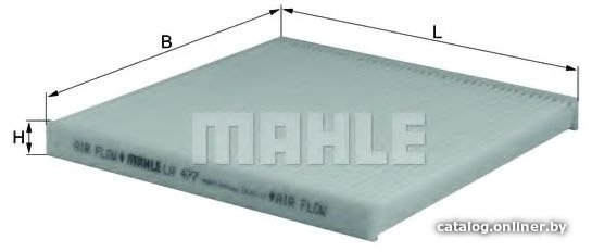 

Салонный фильтр Mahle Knecht LA477