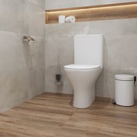 Унитаз напольный Lauter W224 2110224 + гигиенический душ Mist 21TZ221CH (горизонтальный выпуск)