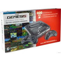 Игровая приставка Retro Genesis Modern (2 проводных геймпада, 300 игр)