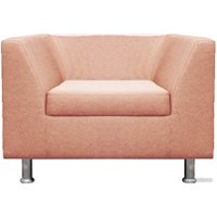 Интерьерное кресло Brioli Дедрик (J11/розовый)