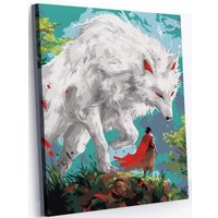 Картина по номерам ILikeGift Страж GLA110