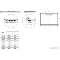 Душевой поддон Jacob Delafon Surface 140x90