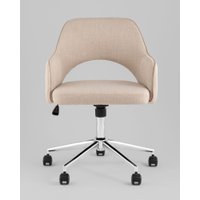 Офисное кресло Stool Group Кларк Clarkson Linen Beige (рогожка, бежевый) в Лиде
