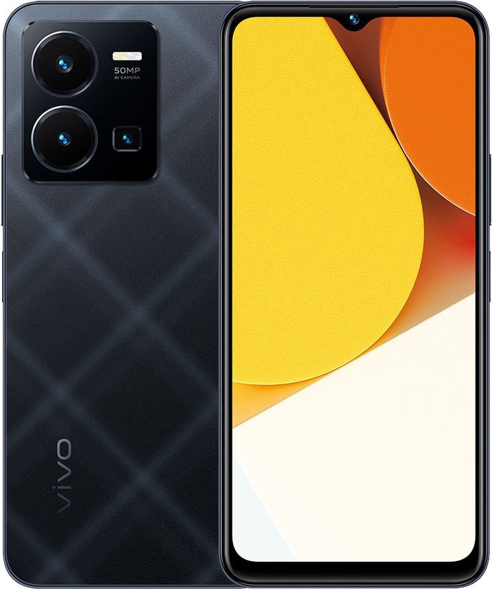 

Телефон Vivo Y35 4GB/64GB (черный агат)