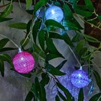 Новогодняя гирлянда Uniel ULD-S0200-010/STB/2AA WHITE IP20 TANGLES-1 UL-00007341