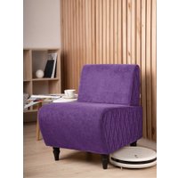Интерьерное кресло MONOFIX Буно кресло (велюр/фиолетовый №18)