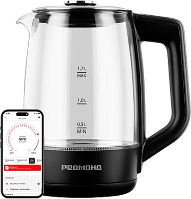 Электрический чайник Redmond (Редмонд) SkyKettle KG258S (черный)