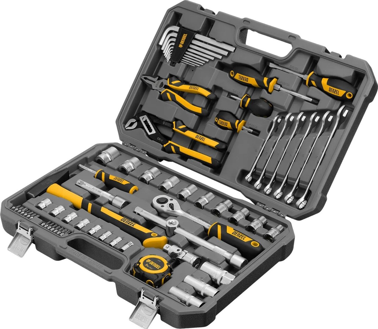 

Набор домашнего мастера Denzel 15801 (64 предмета)