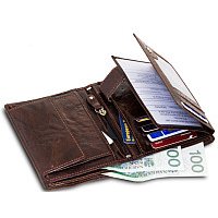 Портмоне с автодокументами Cedar Always Wild N4-BC (коричневый)