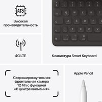 Планшет Apple iPad 10.2" 2021 256GB 5G MK4E3 (серый космос)