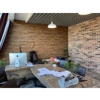 Декоративный кирпич Подворье Феодал Кирпич Мирский угловой (белый)