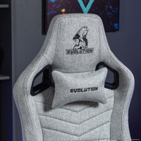 Игровое (геймерское) кресло Evolution Nomad PRO (серый) в Гомеле