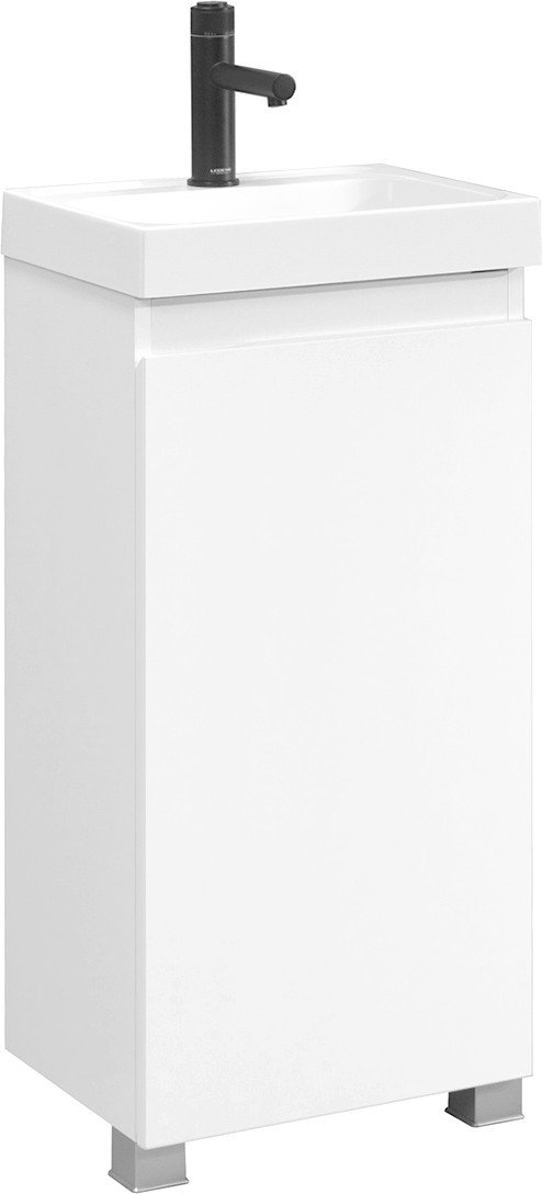 

Belux Тумба под умывальник Бостон Н 40 (1, белый глянец)