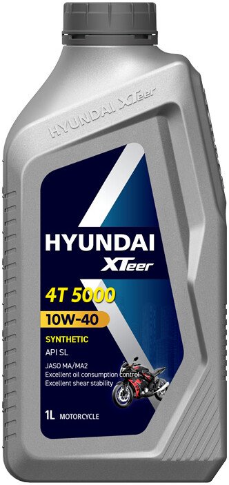 

Моторное масло Hyundai Xteer 4T 5000 MA/MA2 10W-40 1л