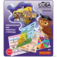 Детская настольная игра Bondibon Увлекательный мир животных и природы ВВ5551