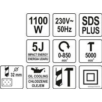 Перфоратор Yato YT-82123