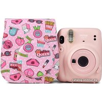 Чехол Caiul для Instax Mini 11 (girl life pink)